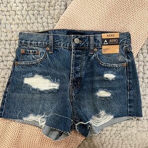 Aeropostale High Rise 2.5” Boyfriend Shorts